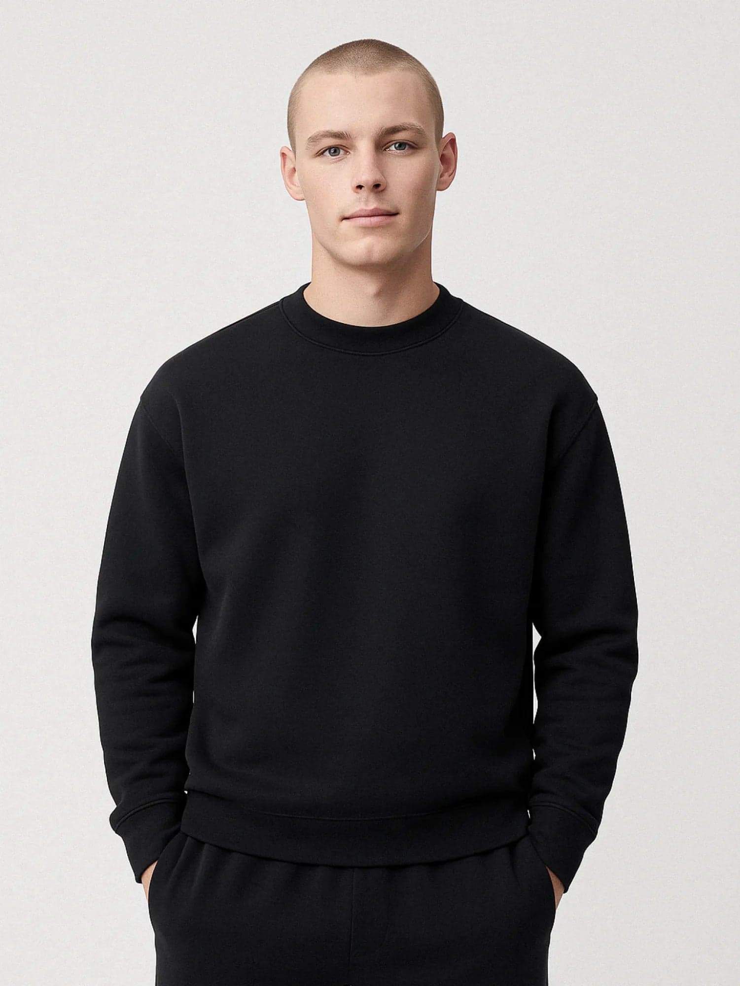 Black Sweatshirt - Alternate View